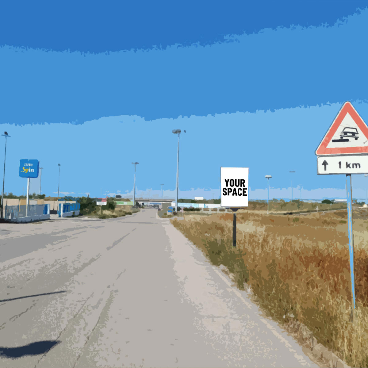 SPAZIO PUBBLICITARIO 140 x 200 Eurospin (ANDRIA) Dal 02/11/2026 al 31/10/2027 364 giorni