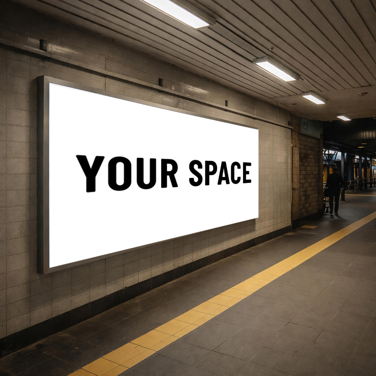 SPAZIO PUBBLICITARIO STAZIONE 300 x 150 ILLUMINATO (SALERNO) Dal 19/10/2026 al 01/11/2026 14 giorni